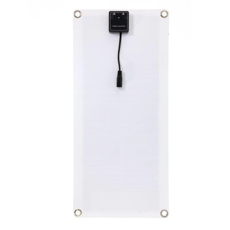EsrixSun Portable 18V Solar Panel Kit with High-Efficiency Conversion, Dual USB/DC Output and HD LCD Charge Controller