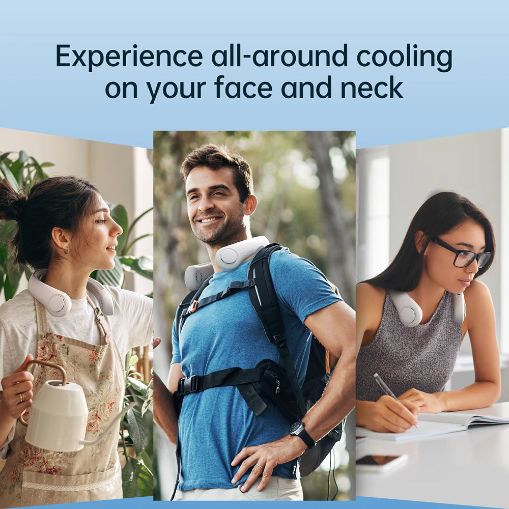 FaniWixe Neck Fan - 5-Speed Bladeless Personal Cooling Neck Fan