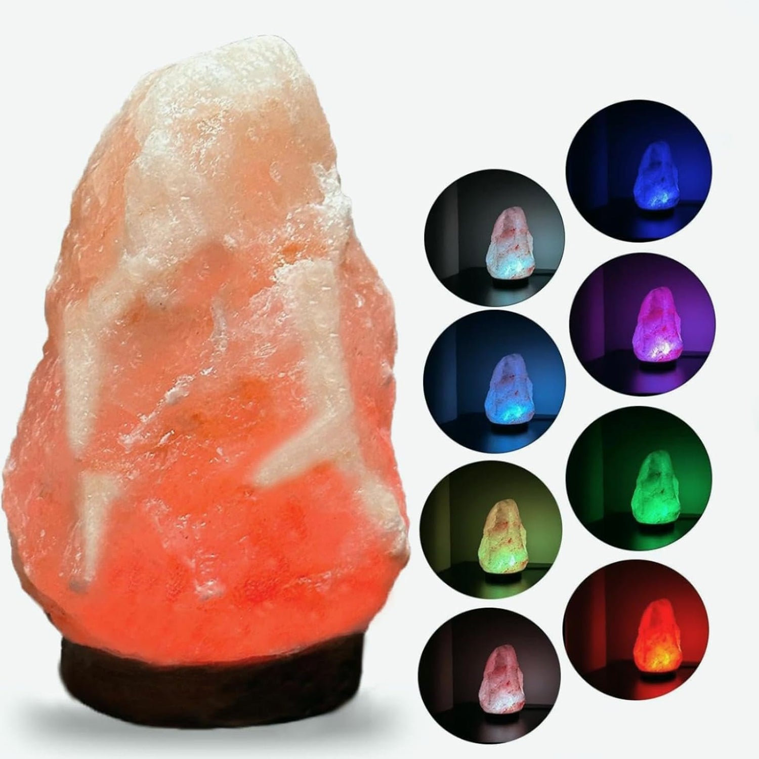 FaveBirch Authentic Himalayan Salt Lamp USB LED