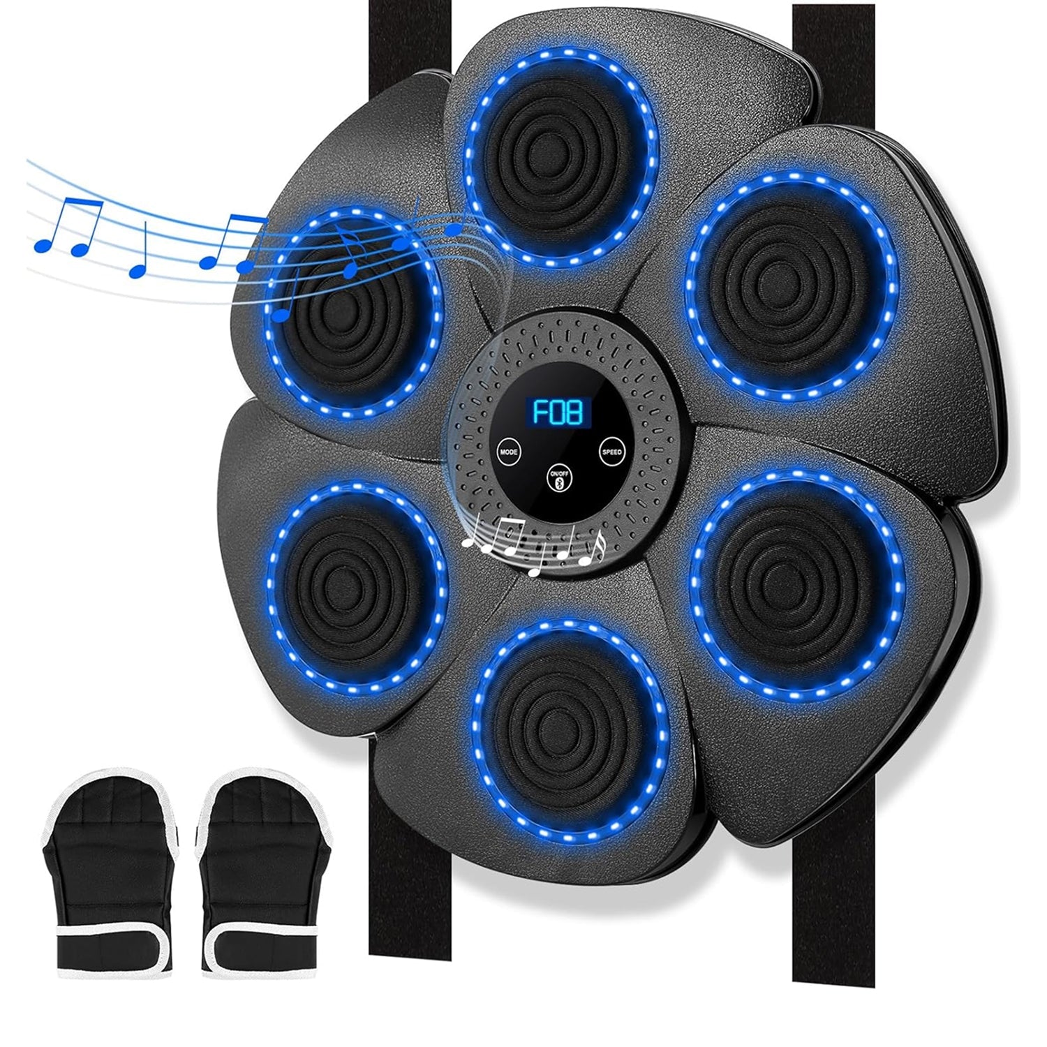 FightMuzi Smart Music Boxing Machine for Home Fitness