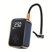VoltZapo Electric Car Pump - 3.5-Min Ultra-Fast Inflation, 40L/min Flow, Silent 20dB Tech, AI Pressure Control
