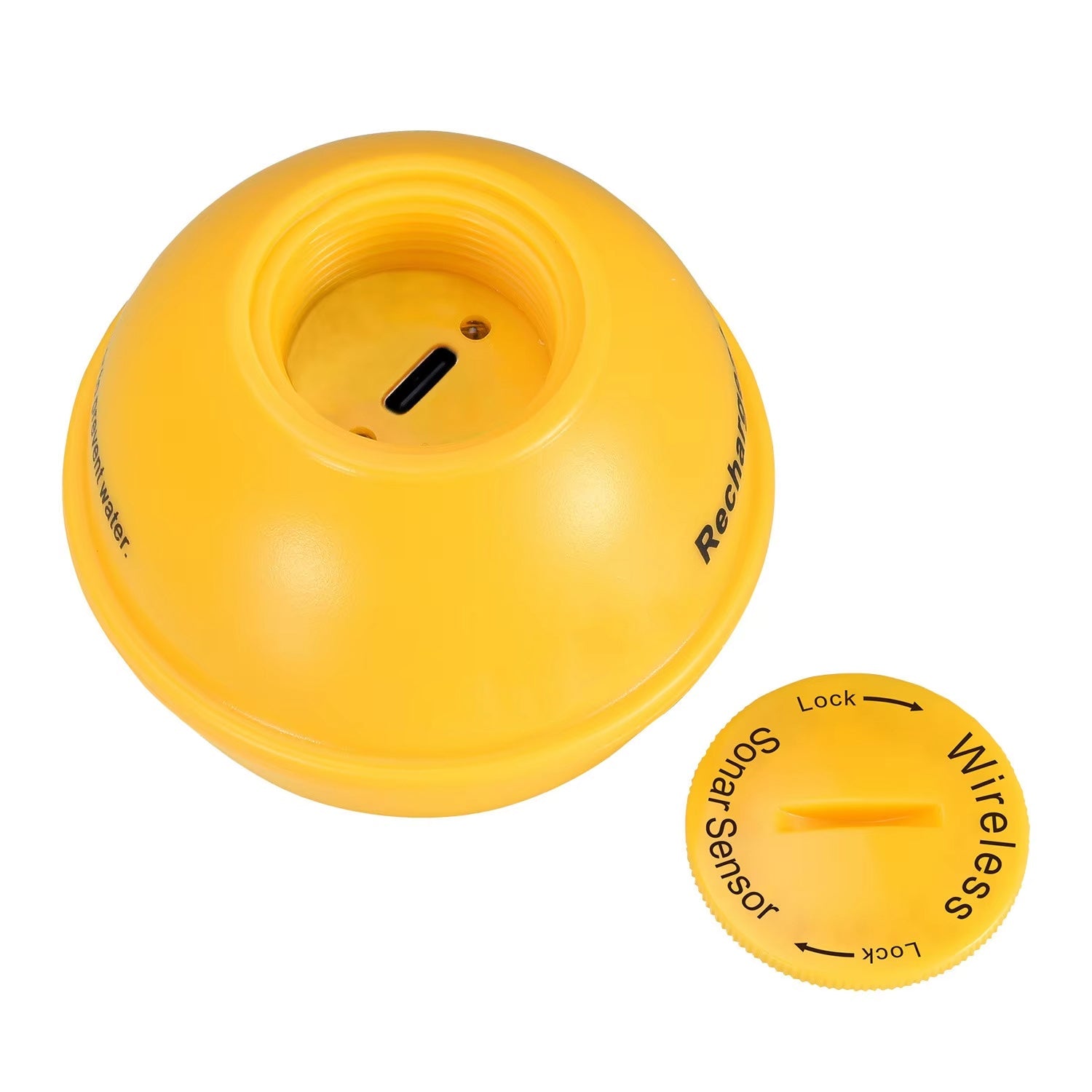 FishuAro Wireless Portable Fish Finder with 2.4-Inch Color LCD, 90-Degree Sonar Coverage and 150m Transmission Range