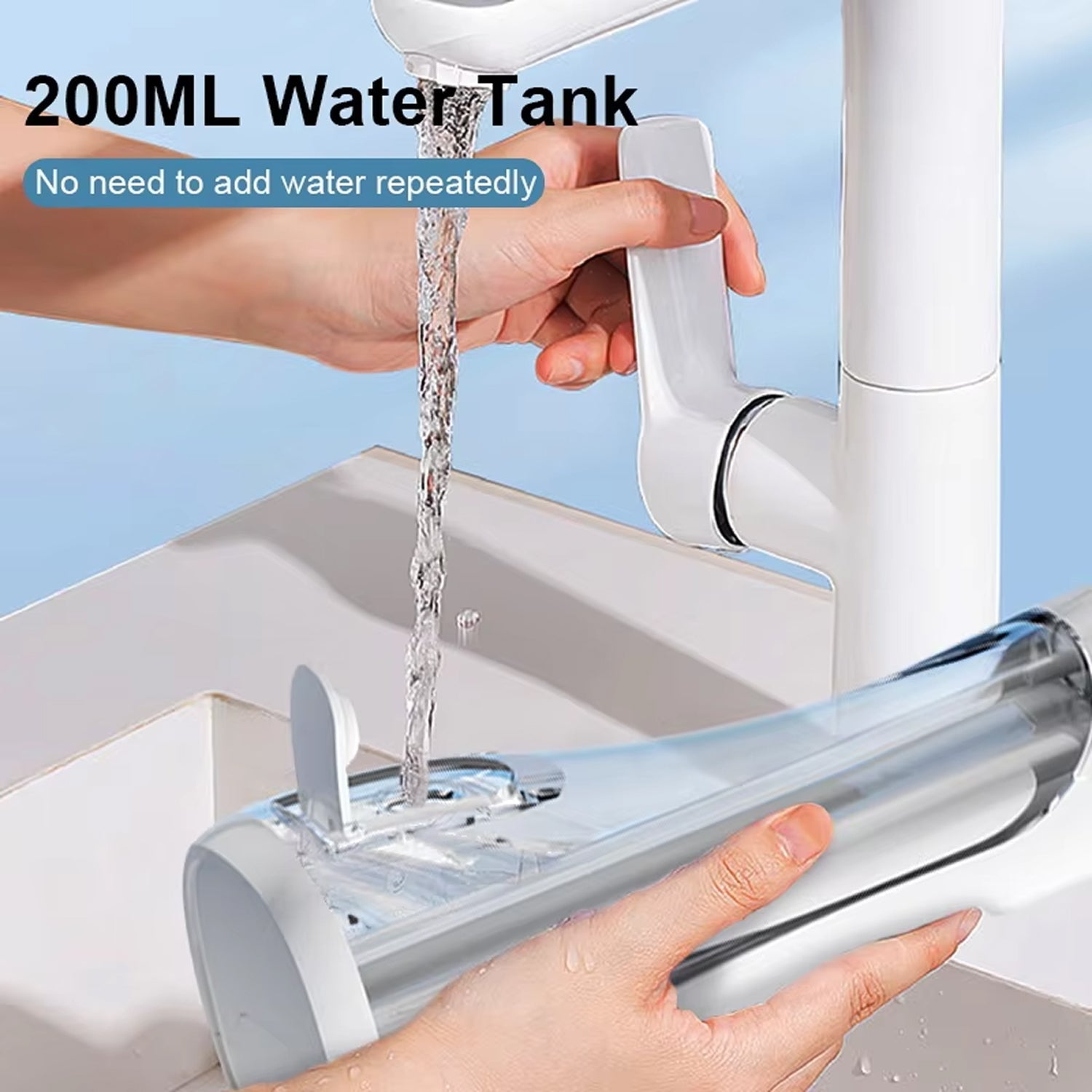 FloziWash Portable Water Flosser for Deep Teeth Cleaning