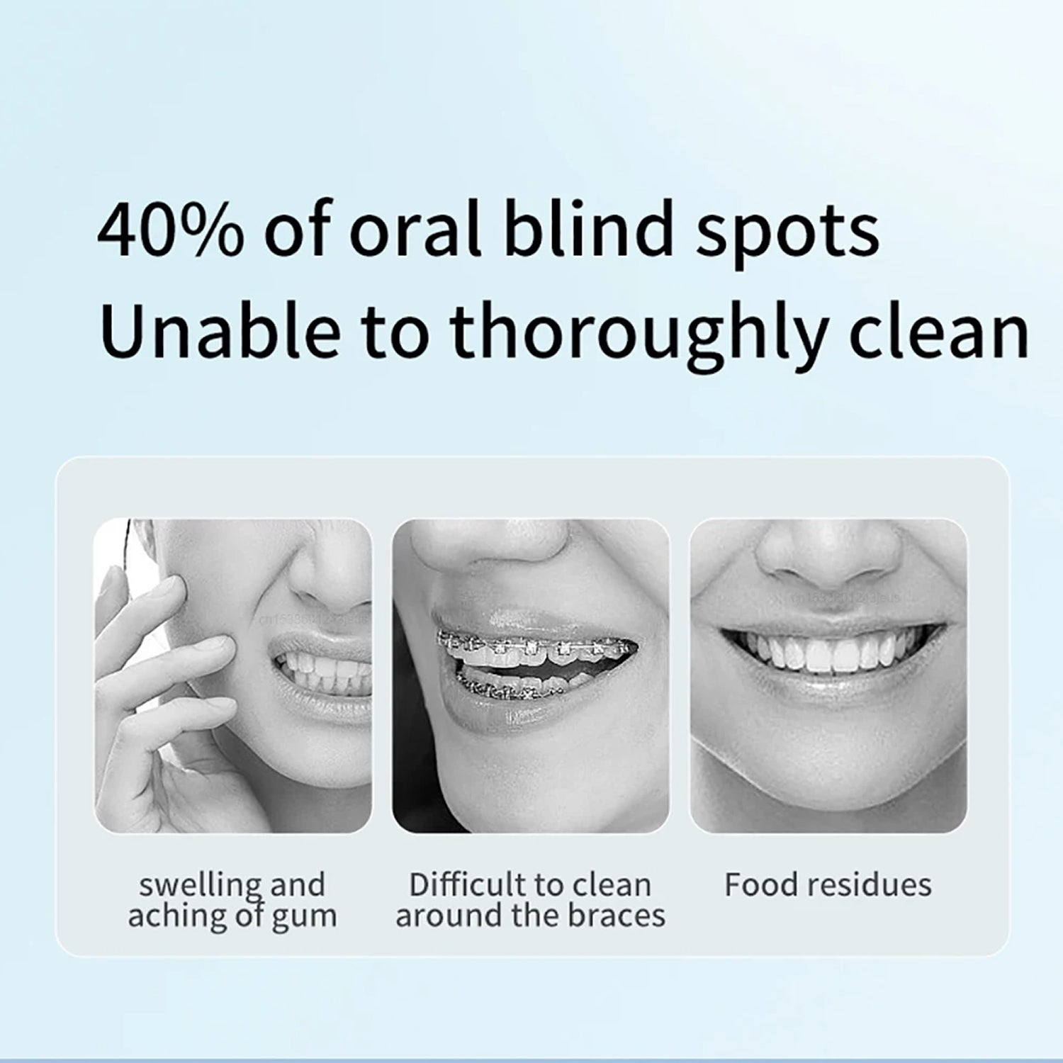 FloziWash Portable Water Flosser for Deep Teeth Cleaning