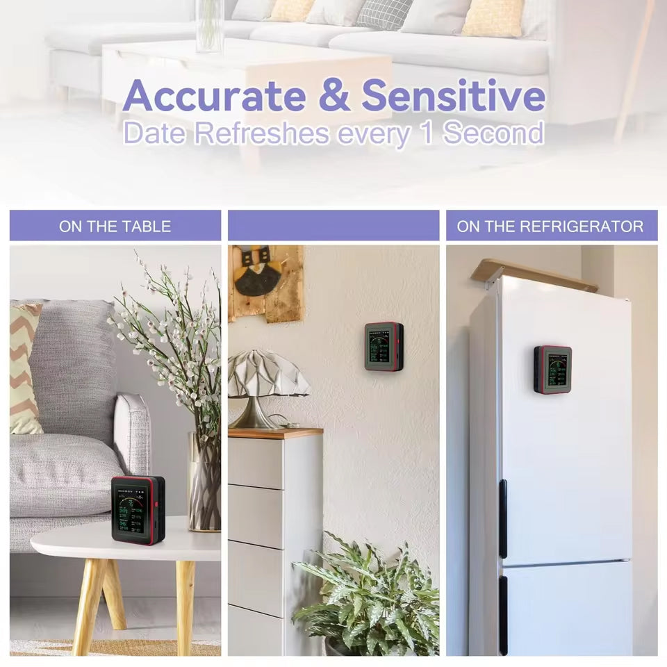 FresRoomi Indoor Air Quality Monitor 15-in-1 MT15/MT29 WiFi Smart APP Control Tuya