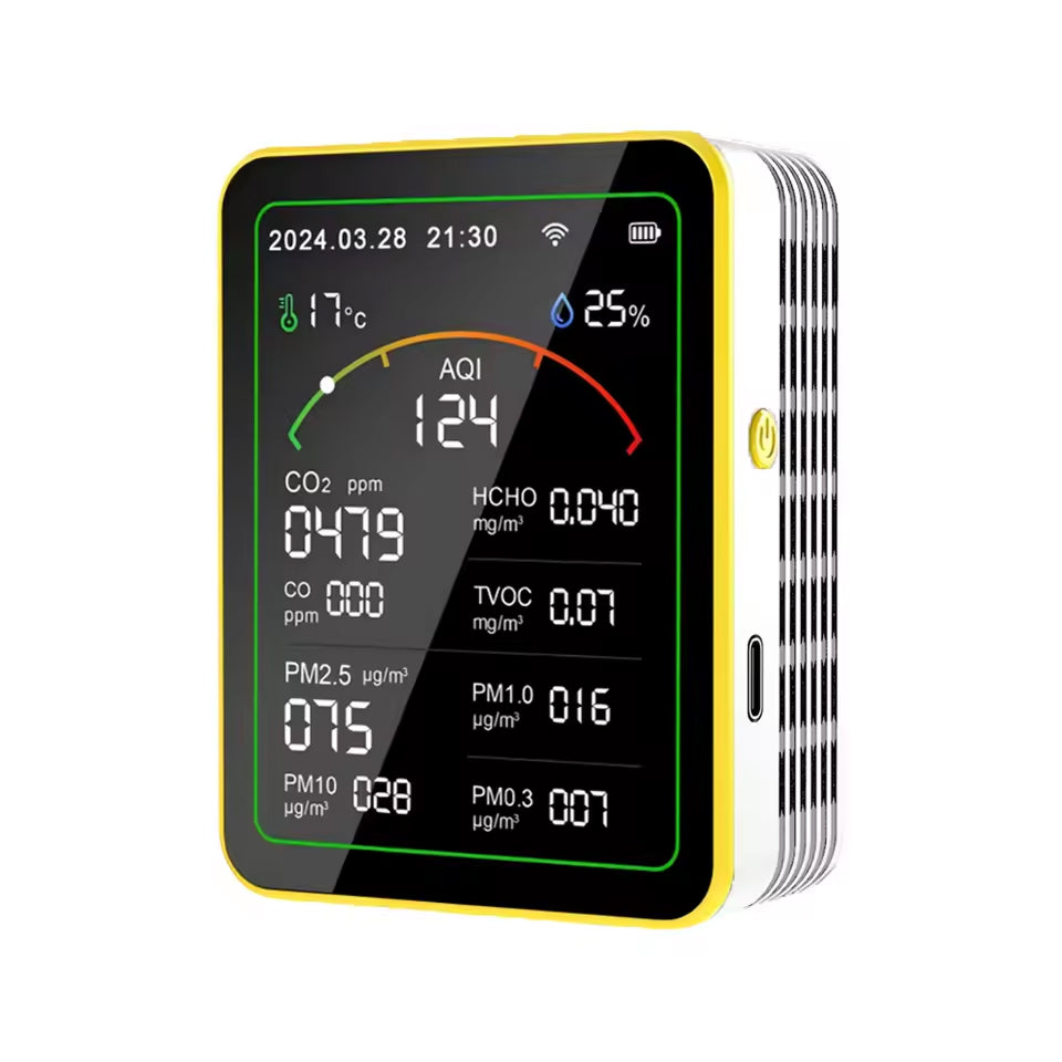 FresRoomi Indoor Air Quality Monitor 15-in-1 MT15/MT29 WiFi Smart APP Control Tuya