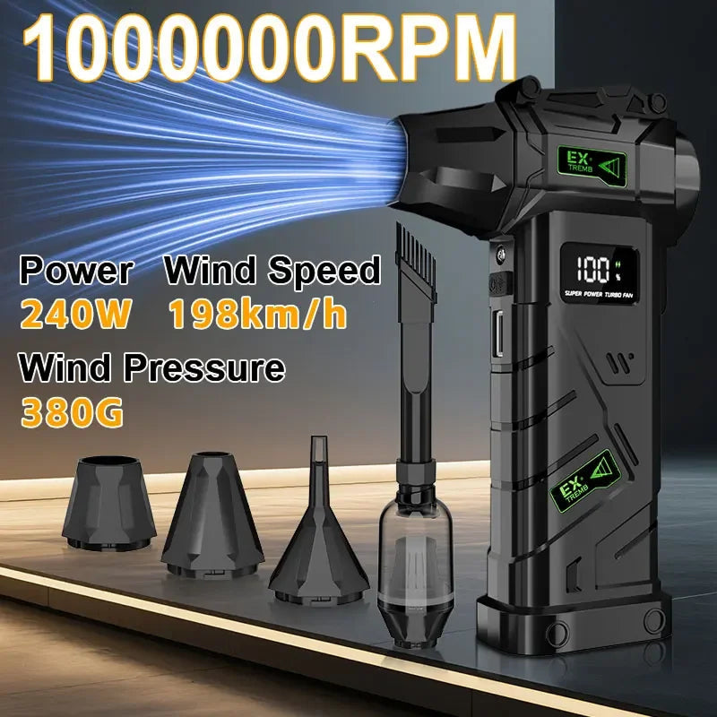 FresSpaco High-Speed Cordless Electric Air Duster