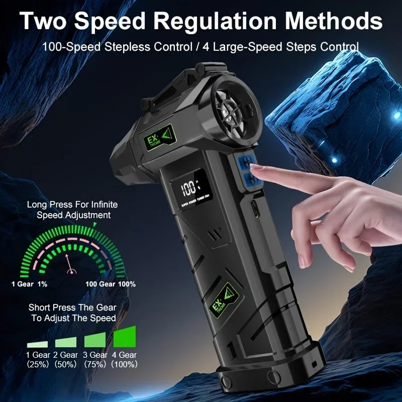 FresSpaco High-Speed Cordless Electric Air Duster