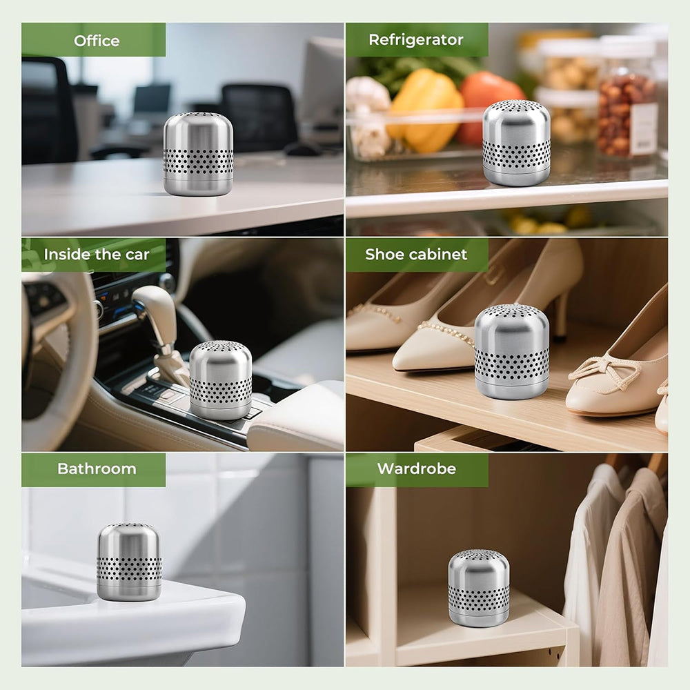 FridTost Refrigerator Deodorizer CH-Cut Nano-Catalytic 10-Year Lifespan 15X Better Than Charcoal