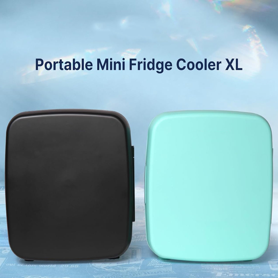 FritiAxin Portable 8L Mini Fridge & Cooler for Car and Home