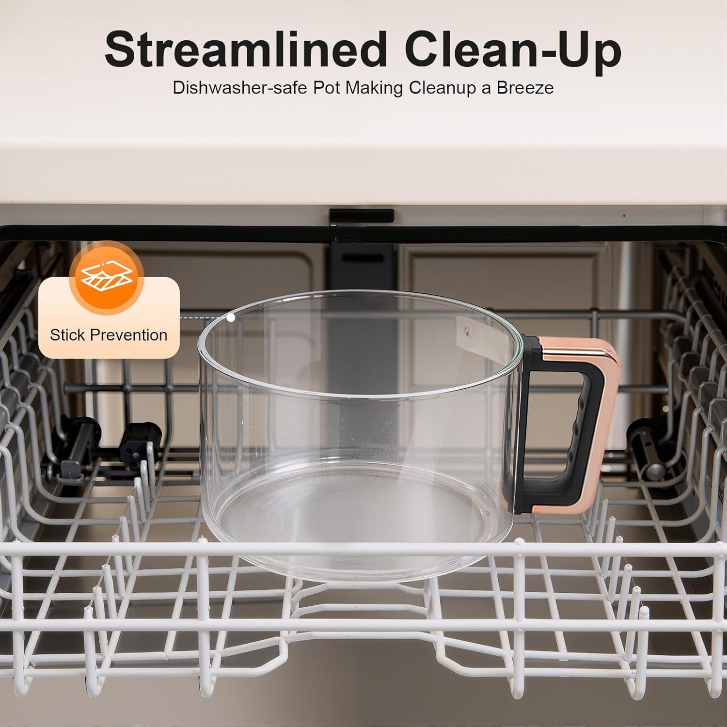 FrixAiry Non-Toxic Glass Air Fryer with PFAS-Free Borosilicate Pot
