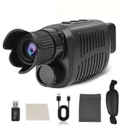 GesDoriq Night Vision Monocular 1080P HD 800m Range 5X Zoom 3800mAh Battery