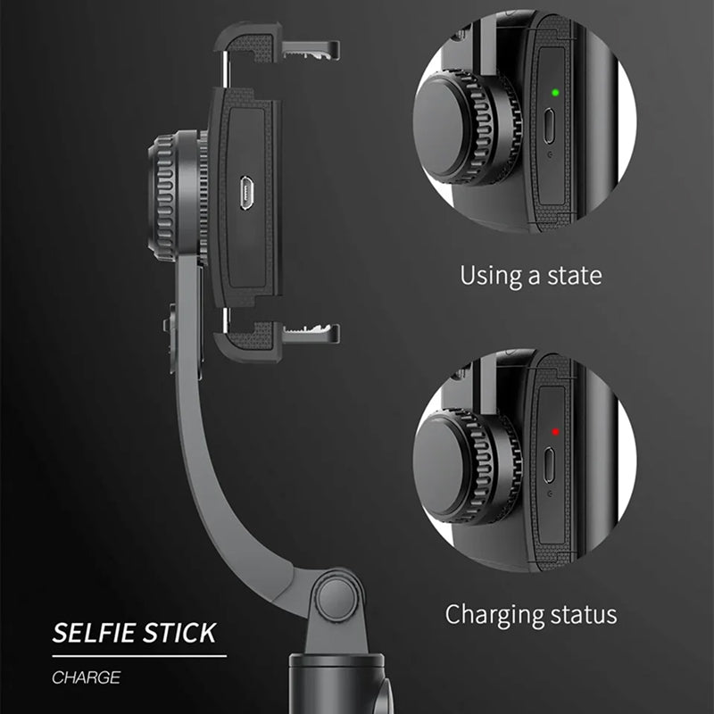 GimiLaxi 200g Ultra-Lightweight Smart Anti-Shake Gimbal Stabilizer
