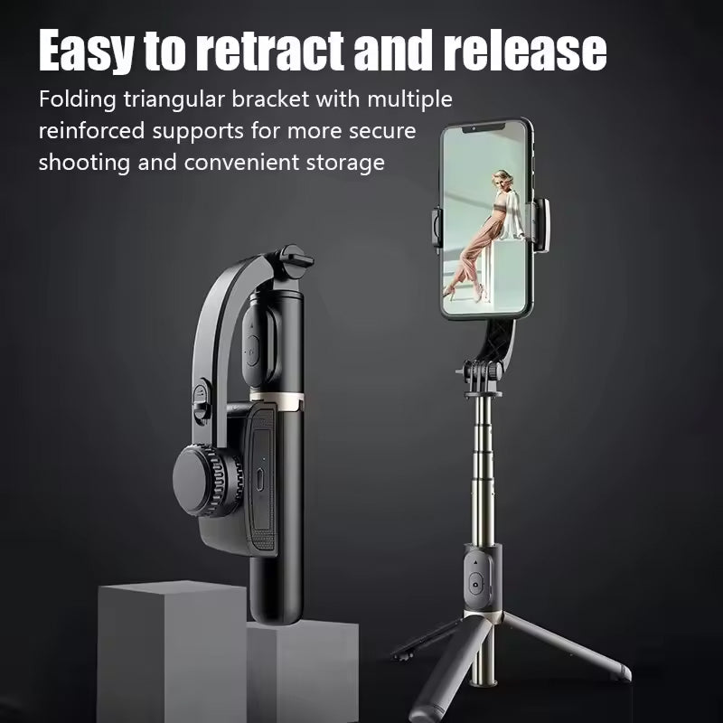 GimiLaxi 200g Ultra-Lightweight Smart Anti-Shake Gimbal Stabilizer