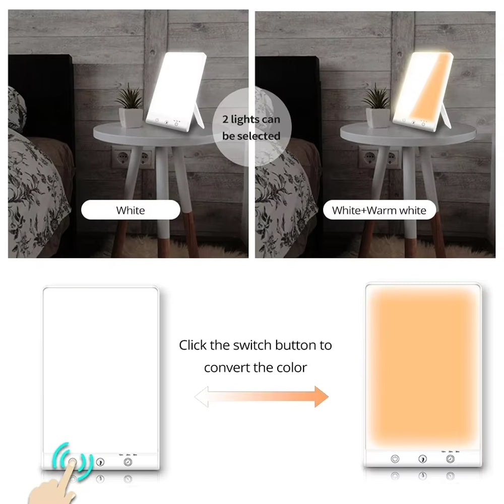 GloweMira SAD Lamp 10,000 Lux Light Therapy