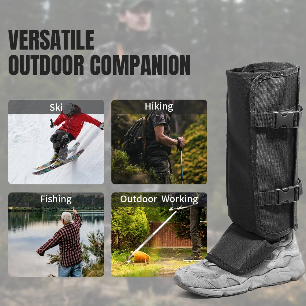 GontViss Snake Gaiters | Bite-Resistant Outdoor Leg Protection