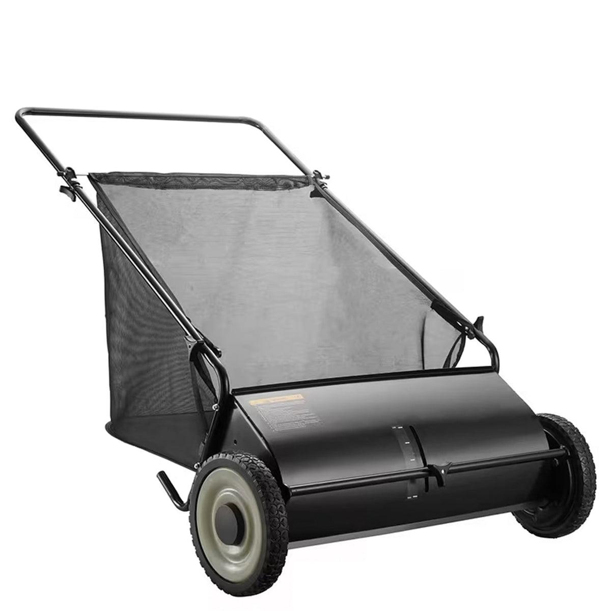 GrasCleas Manual Push Lawn Sweeper 21-Inch Yard Cleaner
