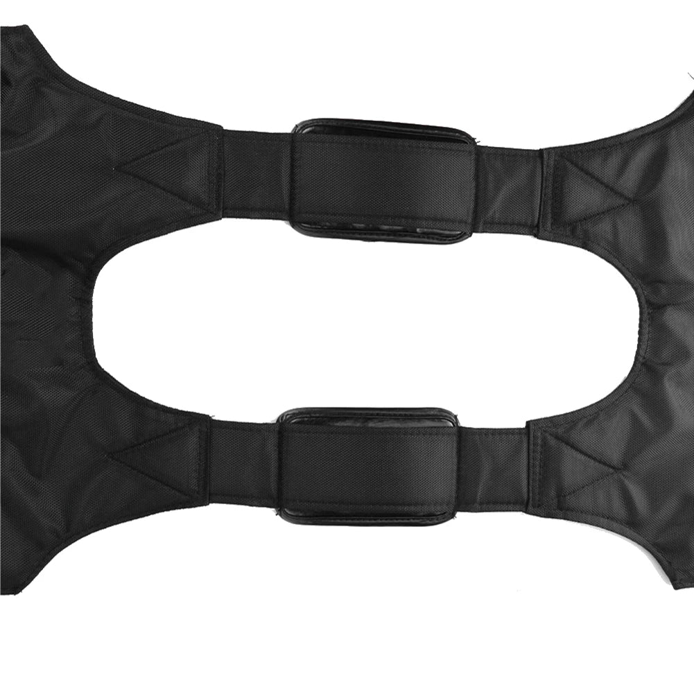 GraviVest Military-Grade Weighted Vest 1-50kg Adjustable Capacity with 1680D Oxford Cloth and 16-Grid Precision Loading