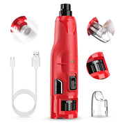GrindyPex Dustproof Pet Nail Grinder with LED & 6-Speeds