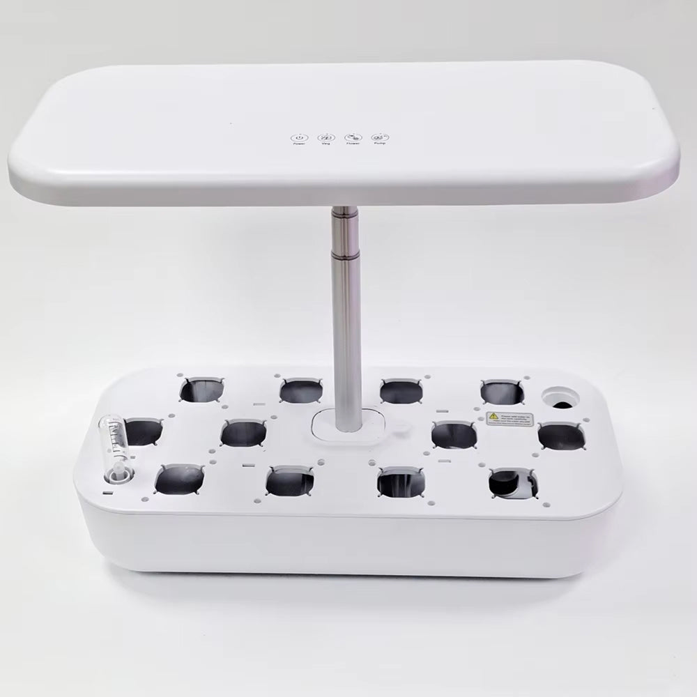 GrosVirdo Hydroponics Growing System 12-Pod Indoor Garden with 36W LED & 3.5L Tank