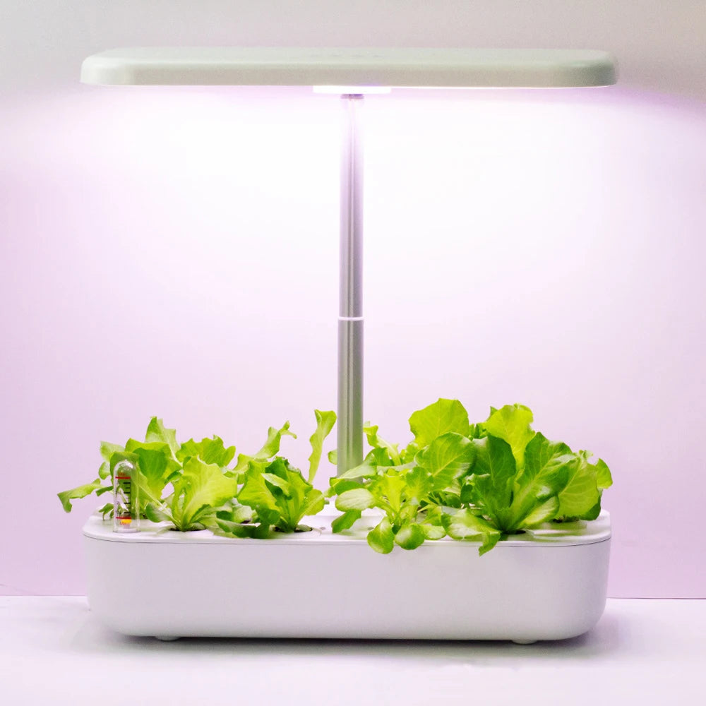 GrosVirdo Hydroponics Growing System 12-Pod Indoor Garden with 36W LED & 3.5L Tank