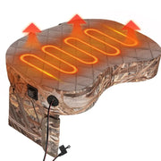 HafoLint Heated Stadium Seat - Fast 5-Sec Portable Bleacher Cushion