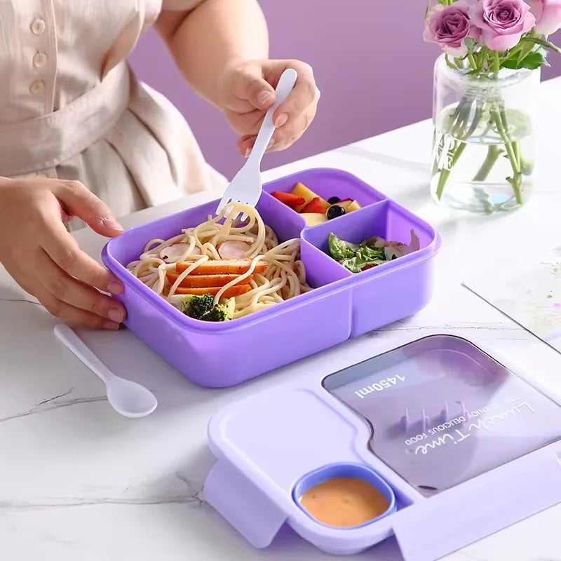 HaitScor Insulated Leakproof Kids Lunch Box Bento