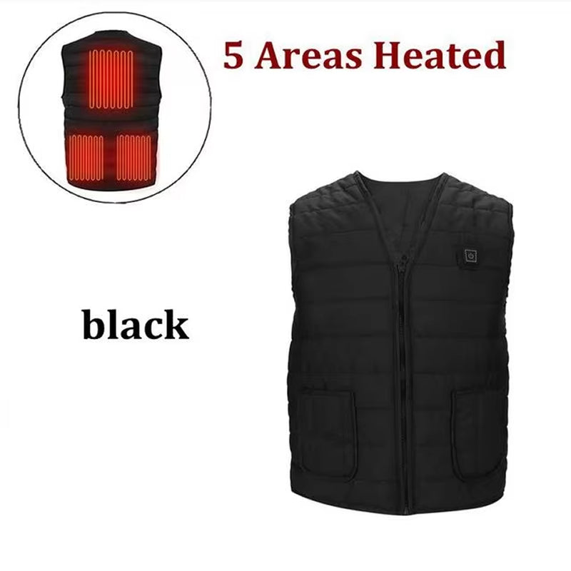 HeatPyra Heated Vest with Dual Zone Temperature Control