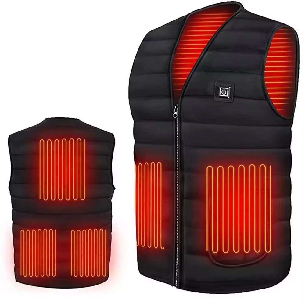 HeatPyra Heated Vest with Dual Zone Temperature Control
