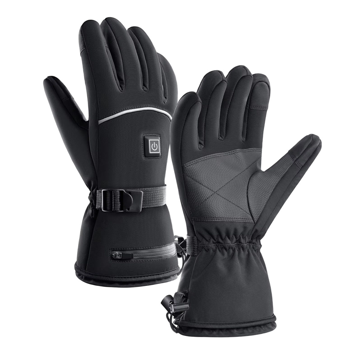 HeiGlaxi Heated Gloves - Full Hand Rechargeable Winter Warmth
