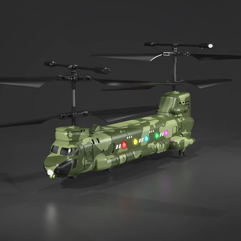 HeliZapix Kids' RC Helicopter with Intelligent Optical Flow Positioning, 1080P HD Aerial Camera, and One-Button Launch System