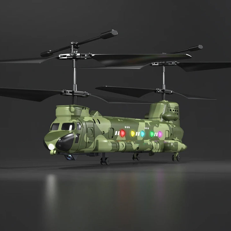 HeliZapix Kids' RC Helicopter with Intelligent Optical Flow Positioning, 1080P HD Aerial Camera, and One-Button Launch System