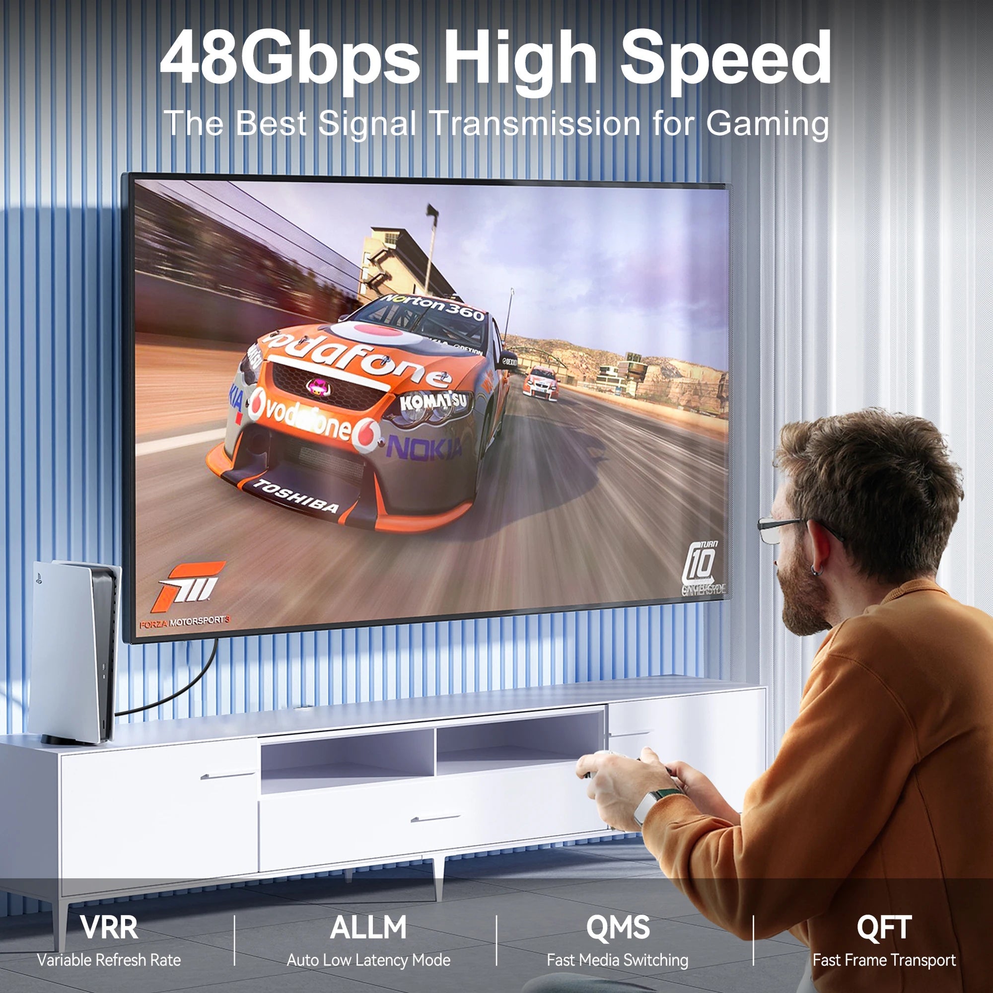 HimiBlixa 8K HDMI 2.1 Ultra High Speed Cable