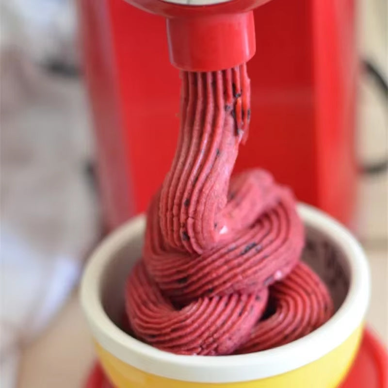 IcyKrimy Instant Fruit Soft-Serve Maker - Healthy Homemade Desserts