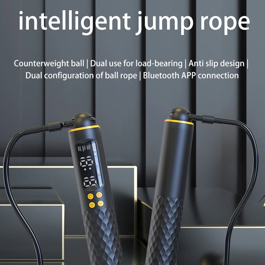 JaliRope Smart Jump Rope with Ropeless Weighted Balls and App
