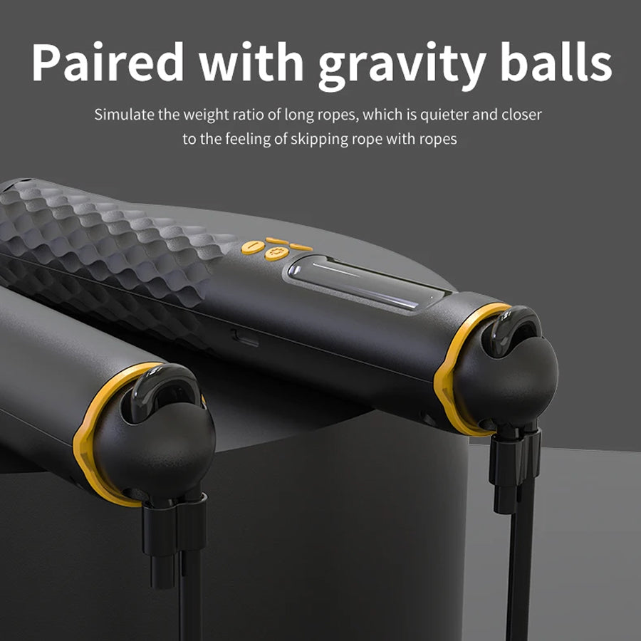 JaliRope Smart Jump Rope with Ropeless Weighted Balls and App