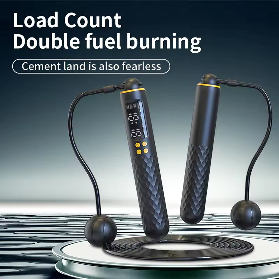 JaliRope Smart Jump Rope with Ropeless Weighted Balls and App