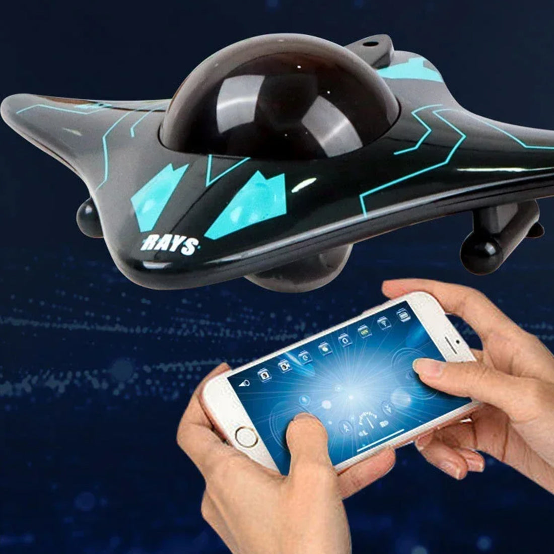 JetixBoat 40km/h RC Boat with Real-Time HD Underwater Camera