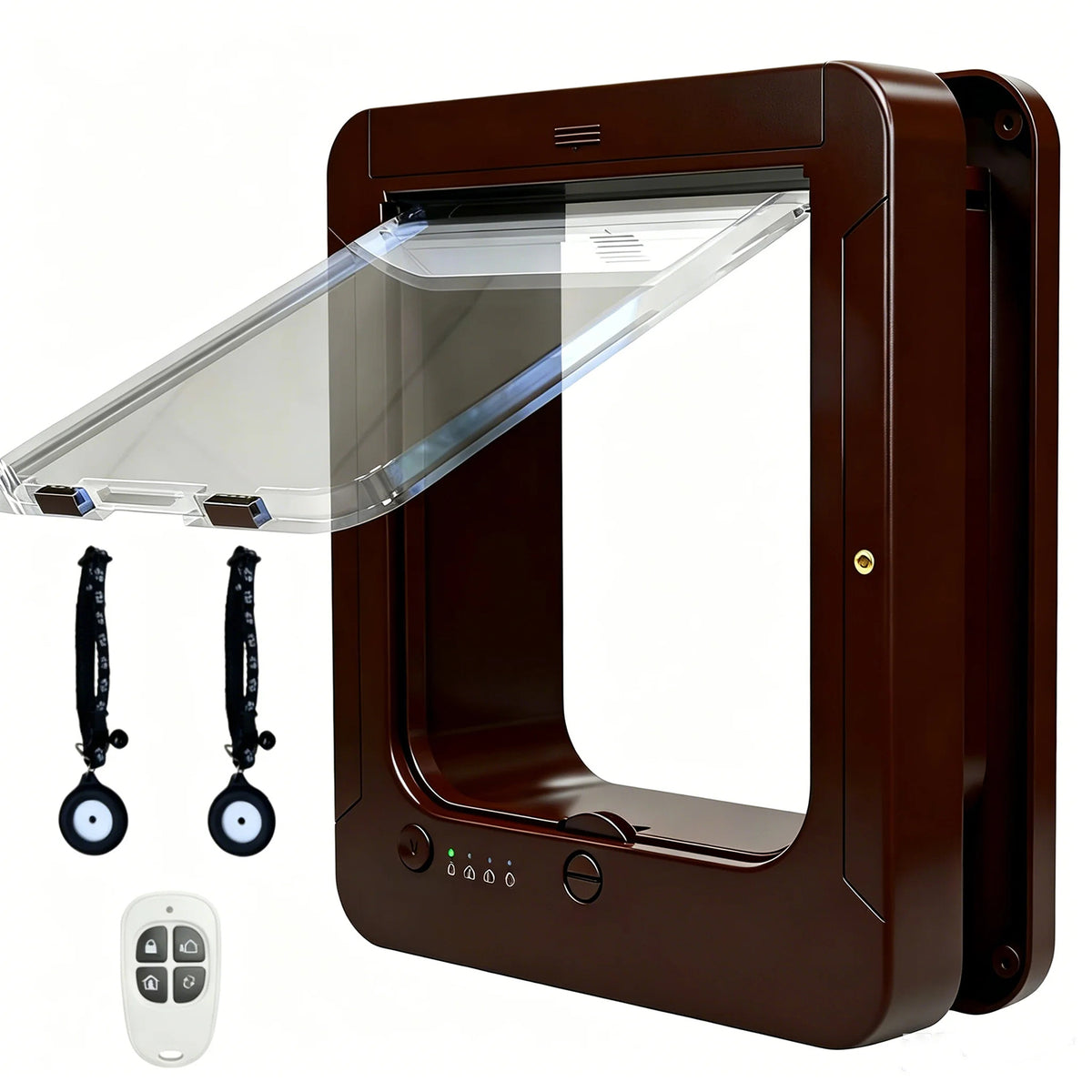 Keepilco Smart RFID Microchip Pet Door with 4 Locking Modes