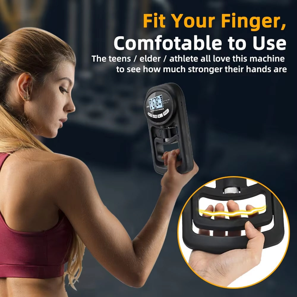 KiGriply Digital Hand Dynamometer 265Lbs Grip Strength Tester