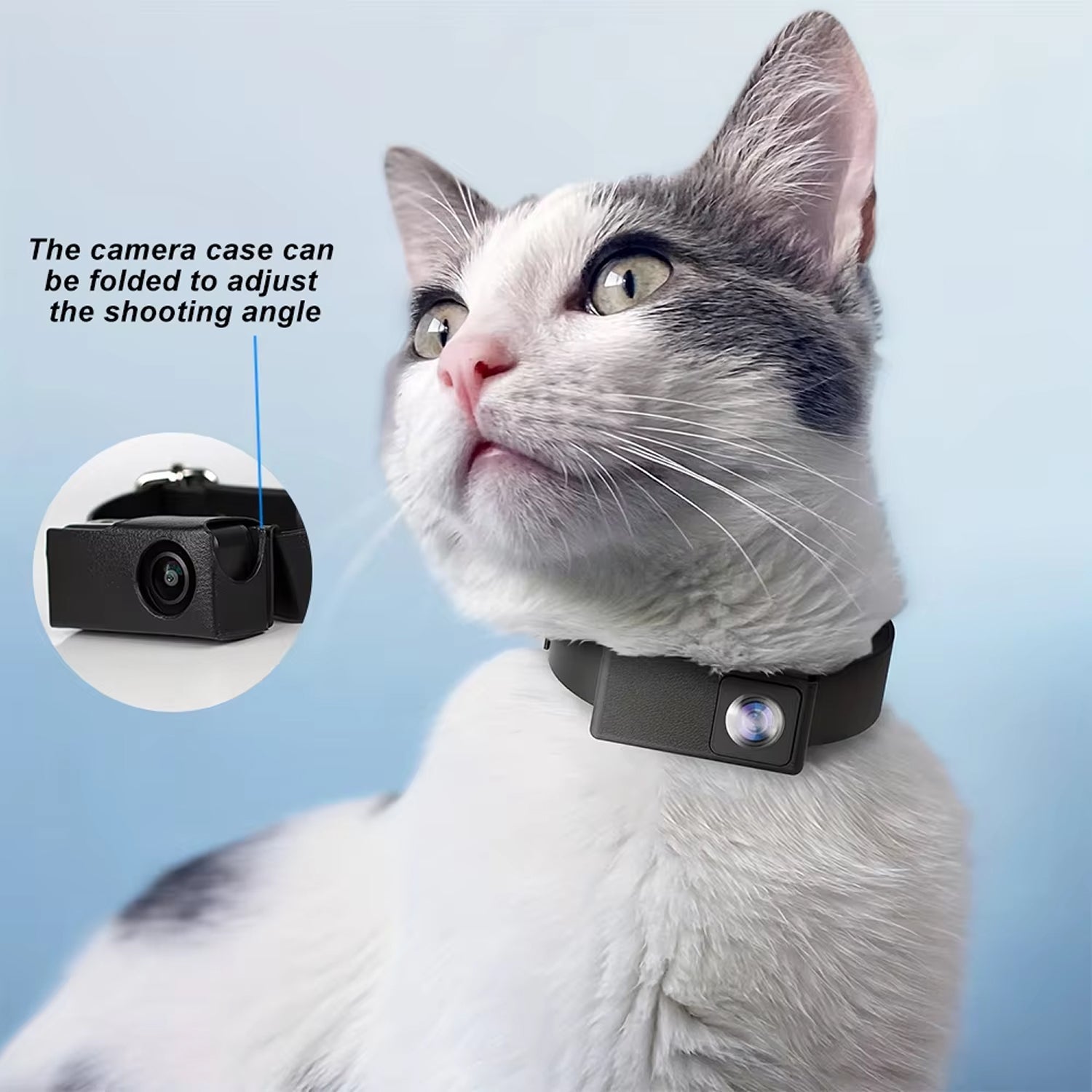 KITTITREK 1080P HD Pet Camera with 160 Wide-Angle Lens