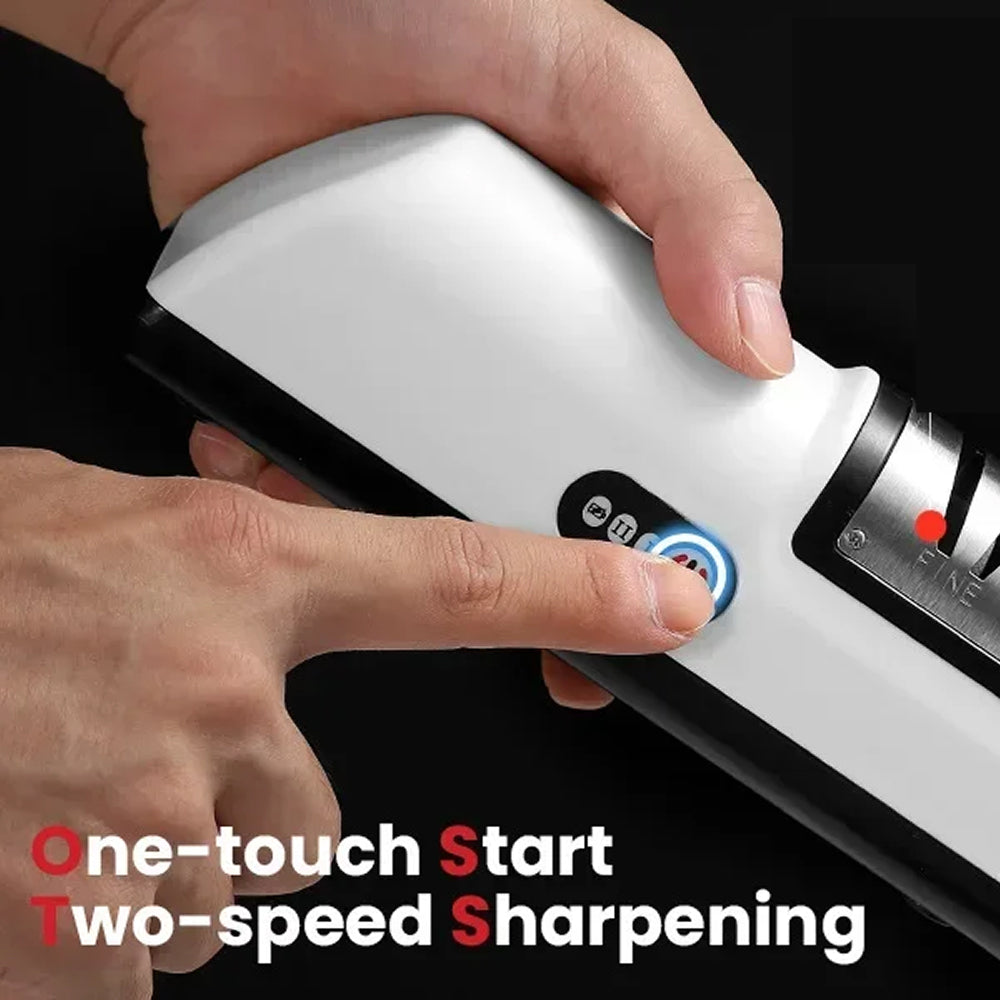 KnifiMix Cordless Electric Knife Sharpener USB Rechargeable