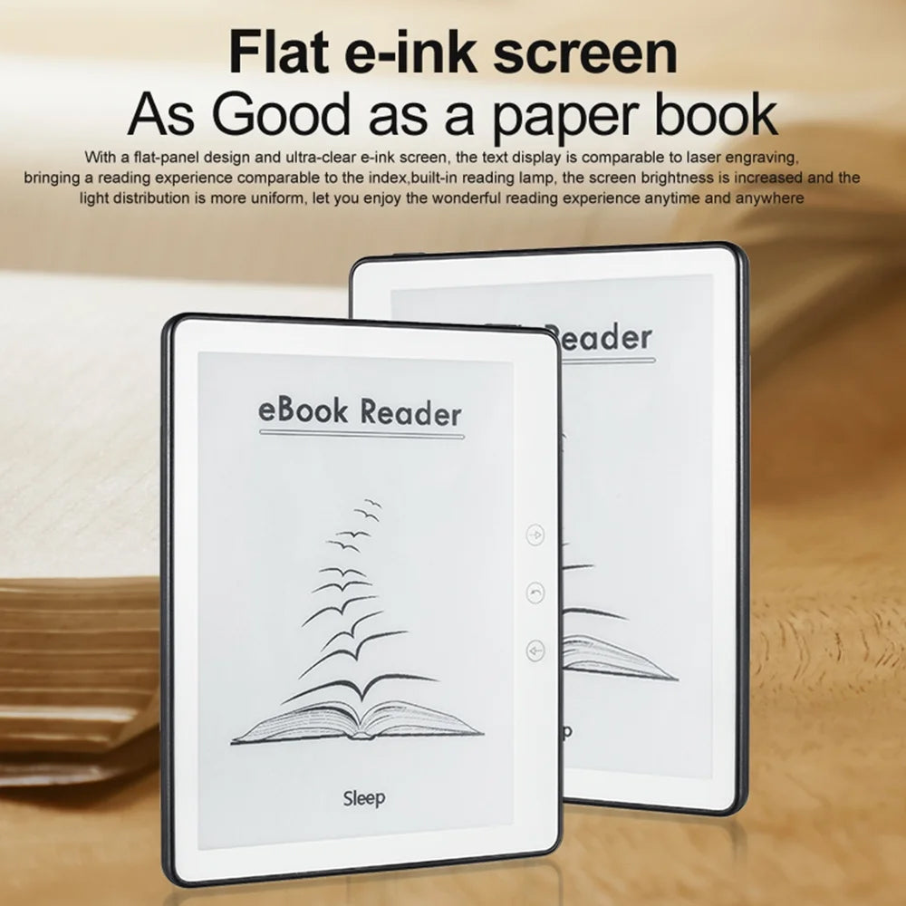 LitraKno Ebook Reader Paper-Like Anti-Glare Display with WiFi, Expandable Storage and Ultra-Long Battery Life