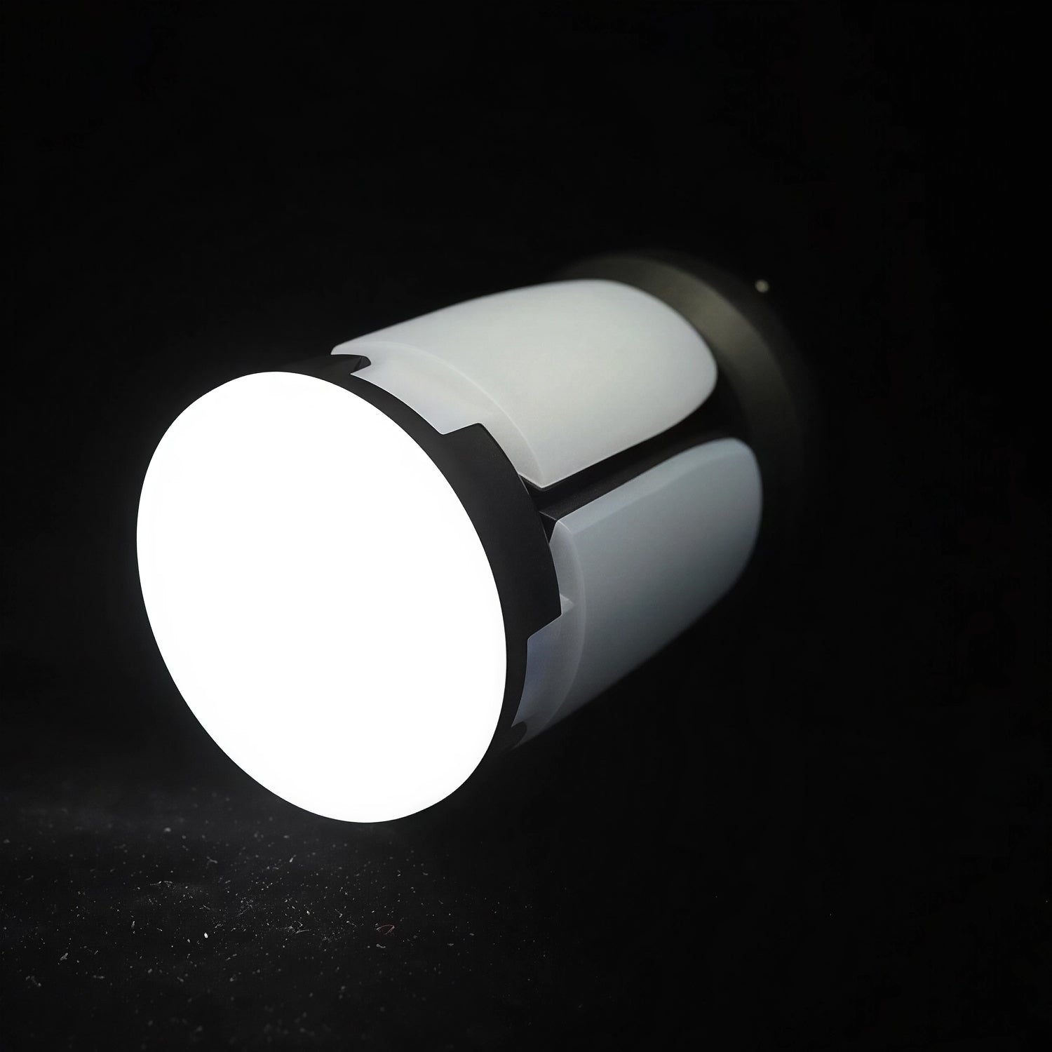 LomiFors Solar & USB Rechargeable Emergency Camping Lantern with Power Bank