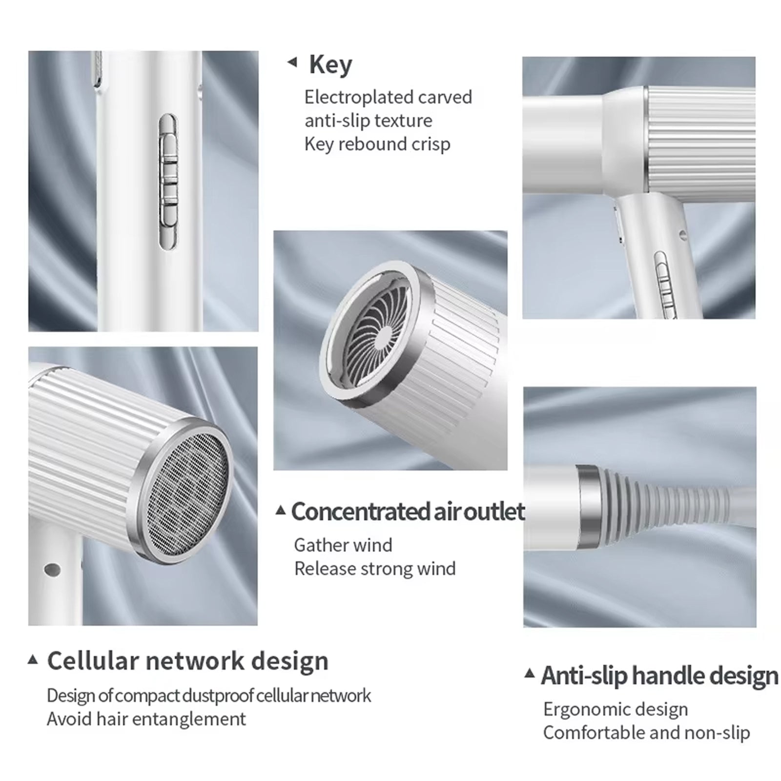 LumeAiro High-Speed Ionic Hair Dryer with Brushless Motor