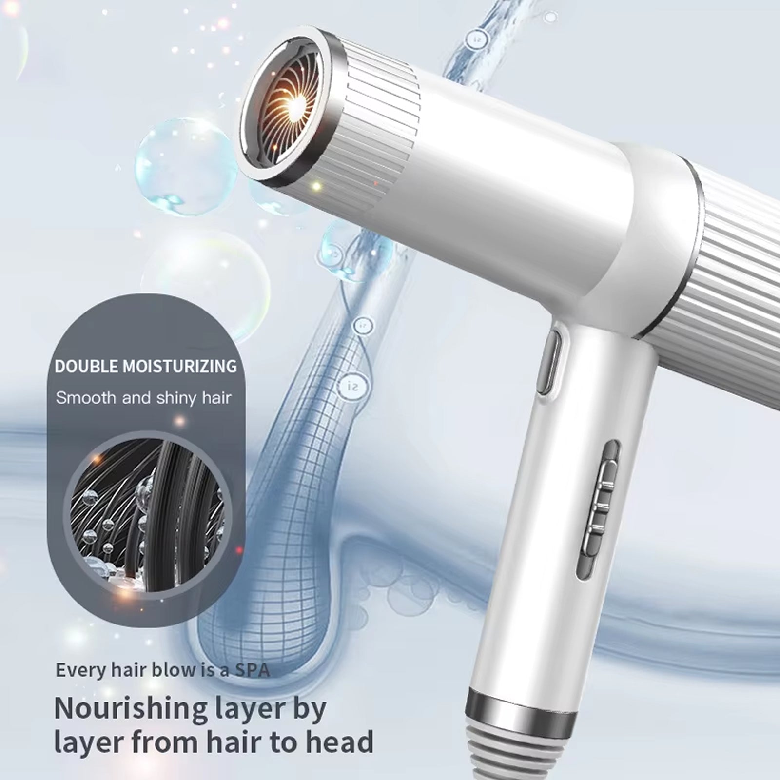 LumeAiro High-Speed Ionic Hair Dryer with Brushless Motor
