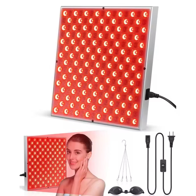 LumexLi Dual-Wavelength Red Light Therapy Panel for Pain & Skin