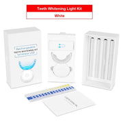 LumiMouni Professional LED Teeth Whitening Kit with 16 High-Power Bulbs, 35% Carbamide Peroxide and Wireless USB Rechargeable Base