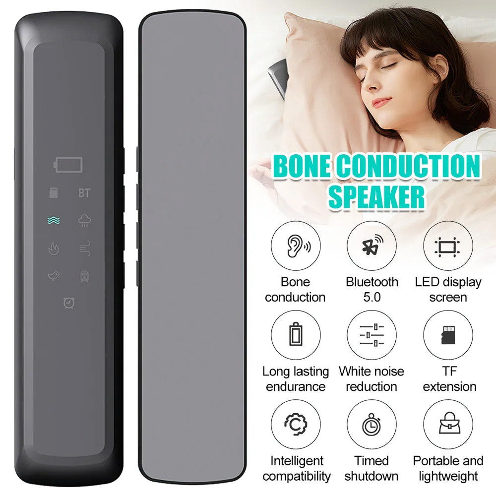 LunaxTone Private Bone Conduction Sleep Speaker for Couples
