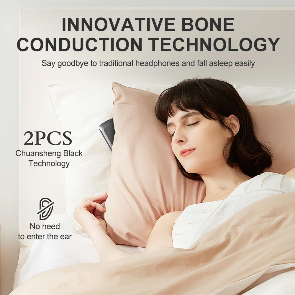 LunaxTone Private Bone Conduction Sleep Speaker for Couples
